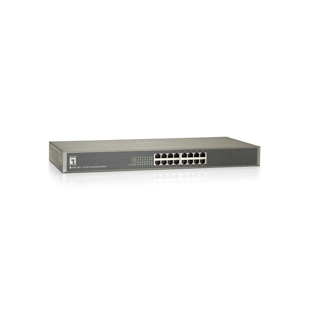 LevelOne FSW-1650 - Switch - non gestito - 16 x