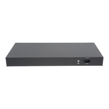 Intellinet 16-Port Gigabit Ethernet PoE+ Switch con 2 porte SFP, Display LCD, Power over Ethernet (PoE+/PoE) IEEE 802.3at/af