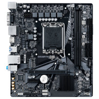 Gigabyte H610M S2H V2 Motherboard - Supporta CPU Intel Core Generazione 14, 4+1+1 Fasi ibride Digital VRM, fino a 5600MHz DDR5, 