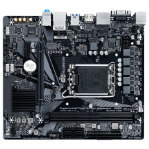 Gigabyte H610M S2H V2 Motherboard - Supporta CPU Intel Core Generazione 14, 4+1+1 Fasi ibride Digital VRM, fino a 5600MHz DDR5, 