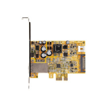 StarTech.com 1 Porta 2.5Gbps PoE Network Card, scheda Ethernet PCIe con porta RJ45, NIC 802.3at PoE da 30W per Desktop/Servitori