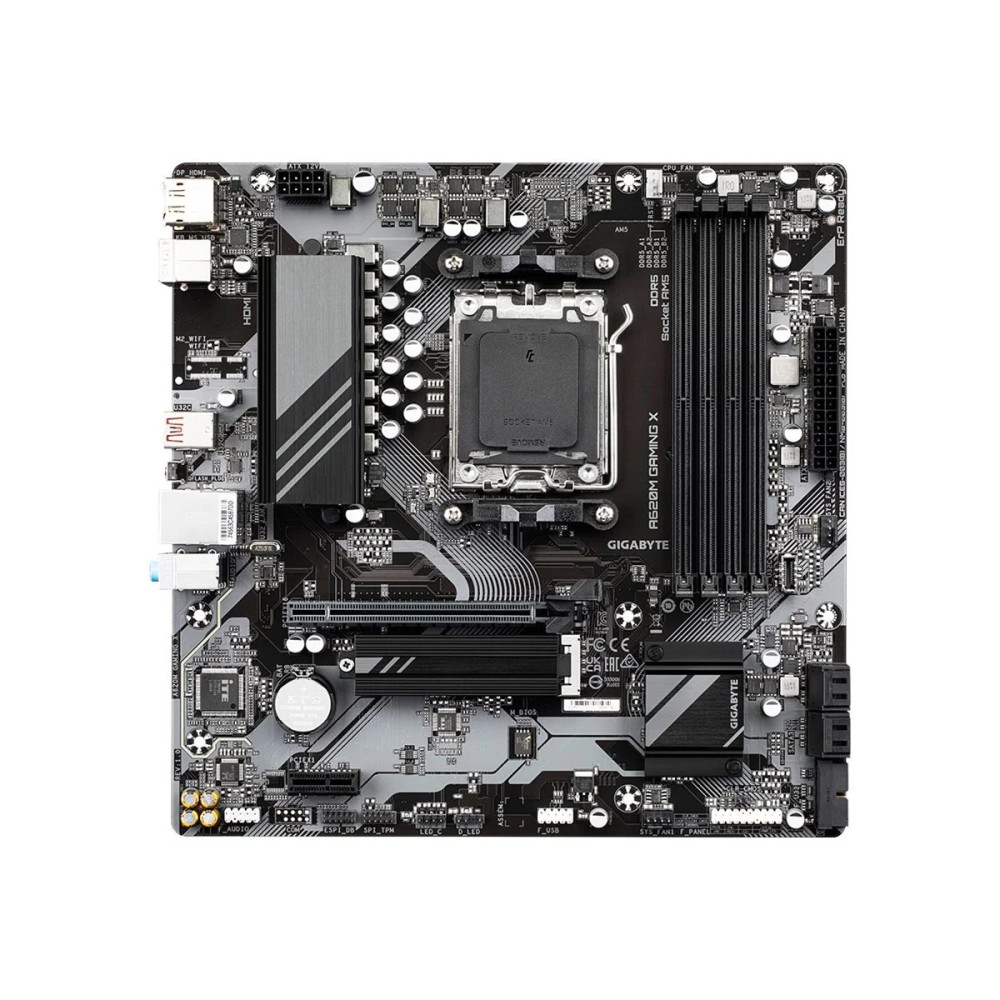 Gigabyte A620M GAMING X - scheda madre - micro ATX - Socket AM5 - Chips AMD A620 - USB 3.2 Gen 1, USB-C 3.2 Gen 1, USB-C 3.2 Gen