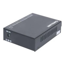 Intellinet Gigabit Ethernet WDM Bi-Directionale Single Mode Mediaconverter, 10/100/1000Base-Tx a 1000Base-LX (SC)