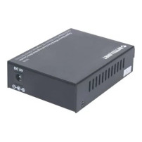 Intellinet Gigabit Ethernet WDM Bi-Directionale Single Mode Mediaconverter, 10/100/1000Base-Tx a 1000Base-LX (SC)