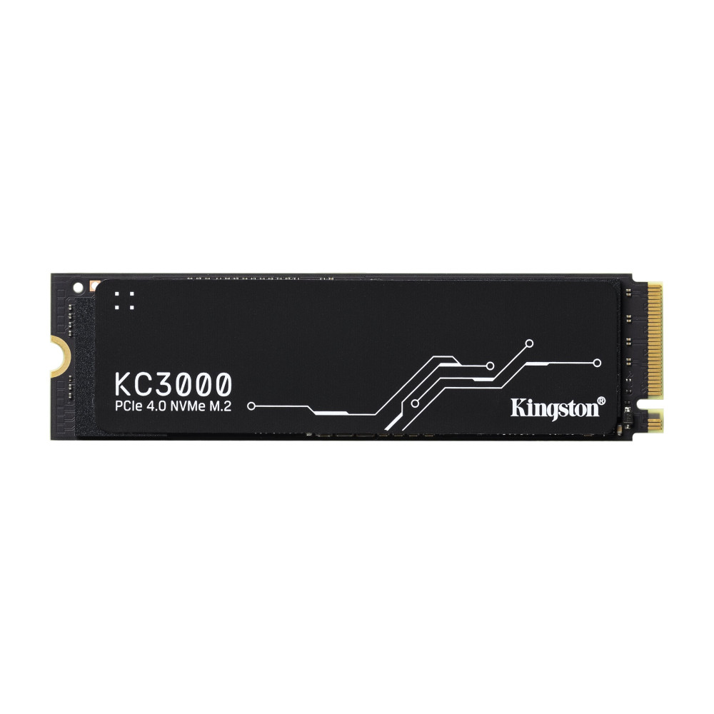 Kingston KC3000 - SSD - 4096 GB - interno - M.2 2280 - PCIe 4.0 (NVMe)