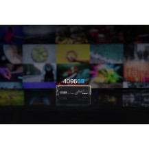 Kingston KC3000 - SSD - 4096 GB - interno - M.2 2280 - PCIe 4.0 (NVMe)