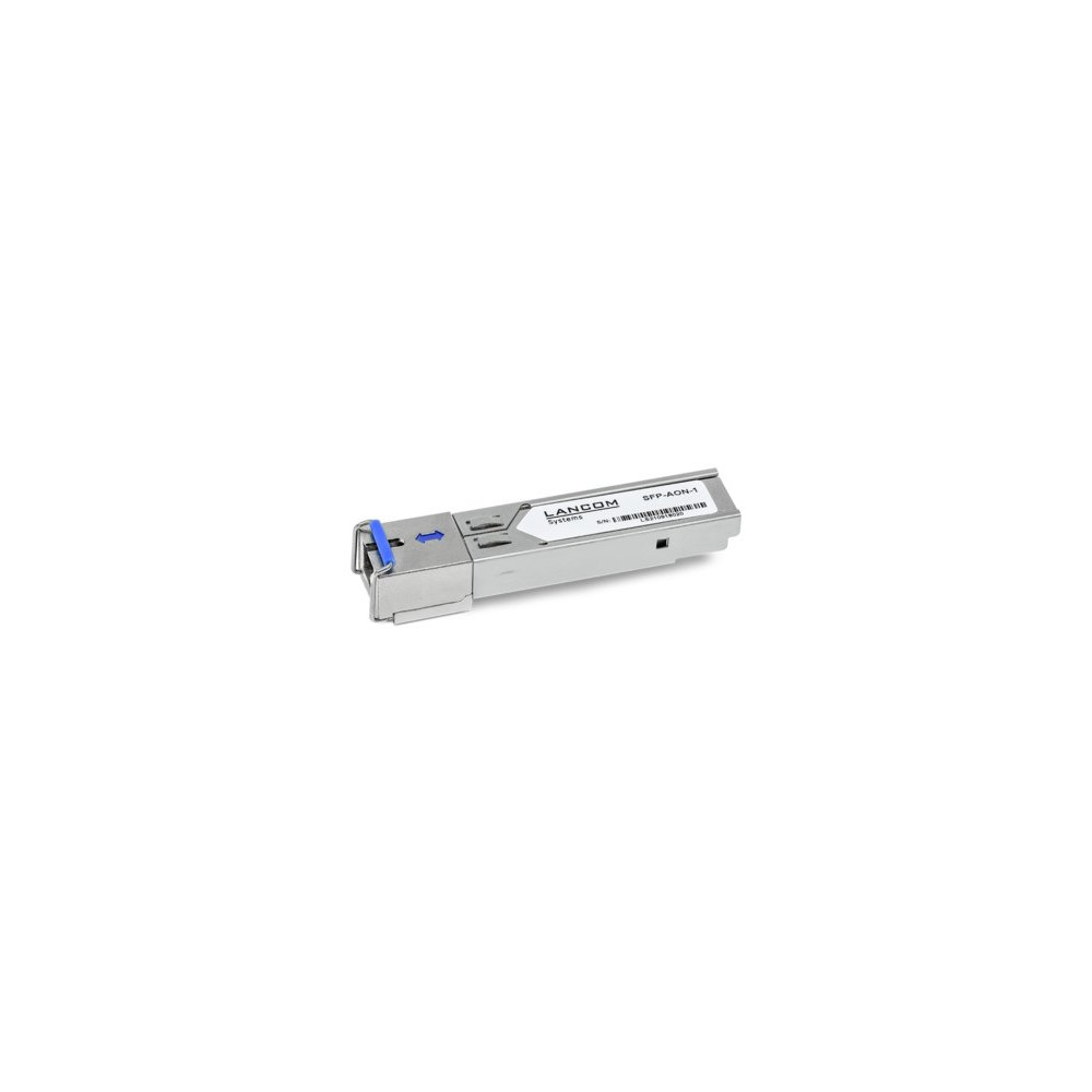 Lancom SFP-AON-1 - modulo trasmettitore SFP (Mini-GBIC) - AON, 1GbE - 1000Base-BX10-U, 1000BASE-BX20-U - SC/UPC single-mode - fi