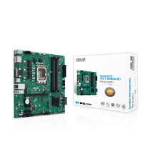 ASUS Pro B760M-C-CSM - scheda madre - micro ATX - montaggio LGA1700 - chip set B760 - USB 3.2 Gen 1, USB-C 3.2 Gen 1 - LAN Gigab