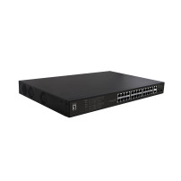 LevelOne FGP-2831, Non gestito, Fast Ethernet (10/100), Power over Ethernet (PoE), Montaggio in rack, 1U