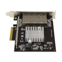 StarTech.com Quad Port 10G SFP+ scheda di rete - Intel XL710 Open SFP+ Converged Adapter - PCIe 10 Gigabit Ethernet scheda di re
