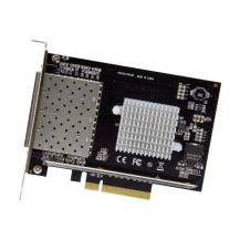 StarTech.com Quad Port 10G SFP+ scheda di rete - Intel XL710 Open SFP+ Converged Adapter - PCIe 10 Gigabit Ethernet scheda di re