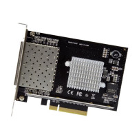 StarTech.com Quad Port 10G SFP+ scheda di rete - Intel XL710 Open SFP+ Converged Adapter - PCIe 10 Gigabit Ethernet scheda di re