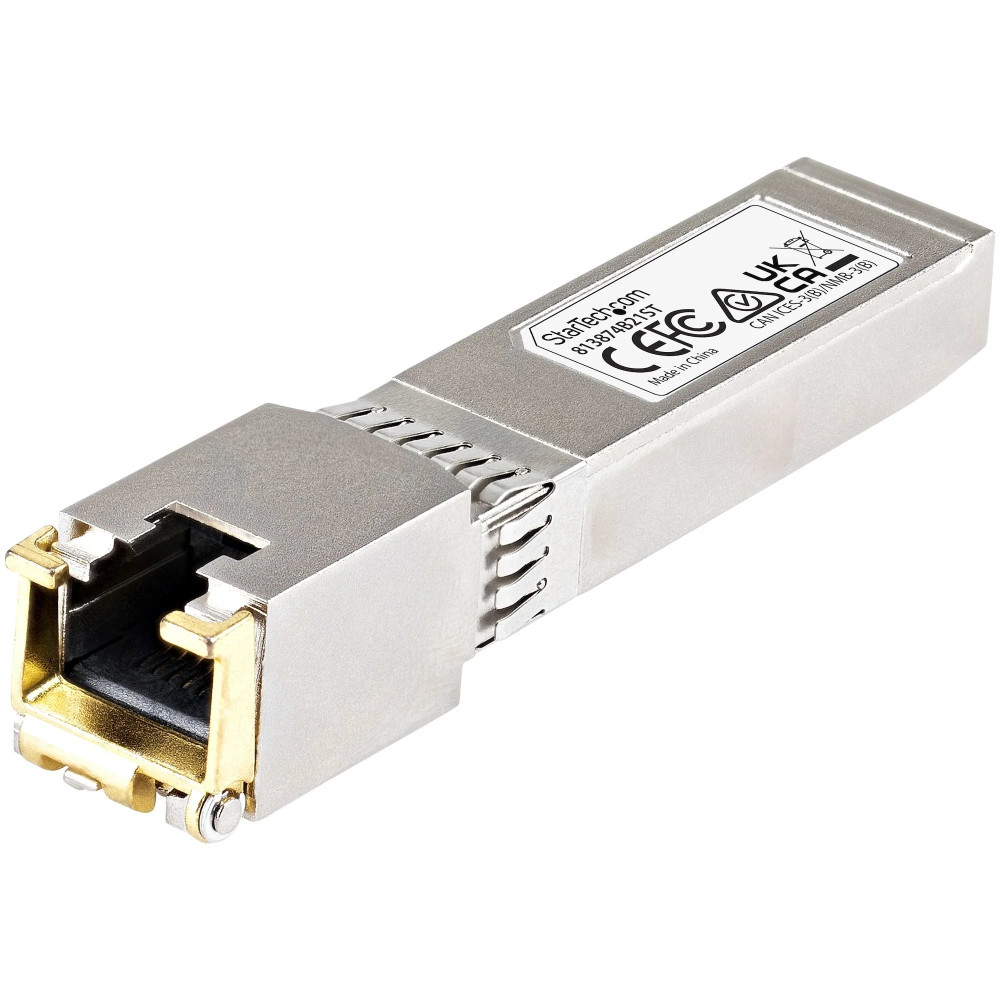 StarTech.com modulo SFP+ Transceiver compatibile con HP 813874-B21 - 10GBase-T - Conforme MSA - Modulo RJ45 SFP+ - 10GBase-T - 3