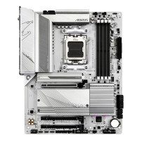 Gigabyte B650 AORUS ELITE AX ICE - scheda madre - formato ATX - connettore Socket AM5 - chipset AMD B650 - USB-C 3.2 Gen2, USB 3