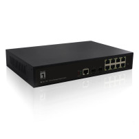 LevelOne GEL-1061 - Switch - gestuert - 8 x 10/100/1000
