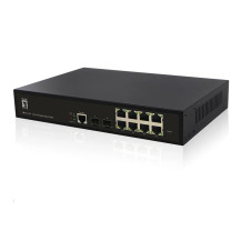 LevelOne GEL-1061 - Switch - gestuert - 8 x 10/100/1000