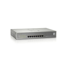 LevelOne GEP-0822 - Switch - non gestito - 8 x 10/100/1000 (PoE+)