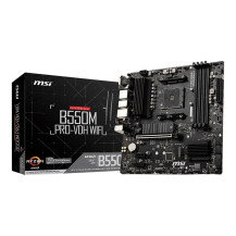 MSI B550M PRO-VDH WIFI - Scheda Madre - micro ATX - Socket AM4 - Chipset AMD B550 - USB-C Gen1, USB 3.2 Gen 1 - Bluetooth, LAN G