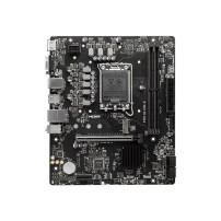 MSI PRO H610M-E - Motherboard - micro ATX - LGA1700 Sockel - H610 Chipsatz - USB 3.2 Gen 1 - Gigabit LAN - Onboard-Grafik (CPU e