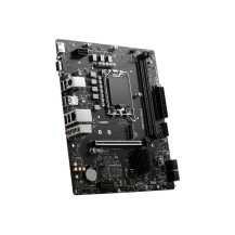 MSI PRO H610M-E - Motherboard - micro ATX - LGA1700 Sockel - H610 Chipsatz - USB 3.2 Gen 1 - Gigabit LAN - Onboard-Grafik (CPU e