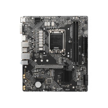 MSI PRO H610M-G - scheda madre - micro ATX - montaggio LGA1700 - chip H610 - USB 3.2 Gen 1 - LAN Gigabit - grafica integrata (ri