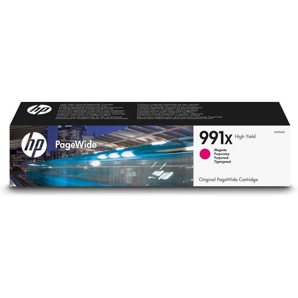 HP Cartuccia originale magenta ad alta capacità 991X PageWide HP Cartuccia originale magenta ad alta capacità 991X PageWide
