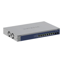 Netgear S3600 Serie XS508TM - Switch - 2+/L3 Lite - Smart - 8 x 10/25 Gigabit Ethernet + 2 x 10 Gb Ethernet SFP+ (Uplink)