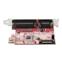 StarTech.com Startech PCIe-Karte mit serieller und paralleler Schnittstelle - PCI-Express-Kombi-Adapterkarte mit 1x DB25-Paralle