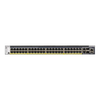 Netgear M4300-52G-PoE+ - Switch - L3 - gestito - 2 x 10/100/1000/10000 + 2 x 10 Gigabit SFP+ + 48 x 10/100/1000 (PoE+)