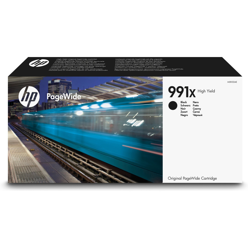 HP Cartuccia originale nero ad alta capacità 991X PageWide HP Cartuccia originale nero ad alta capacità 991X PageWide