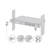 TP-LINK Rackmontagesatz - 48,3 cm (19") - f├╝r
