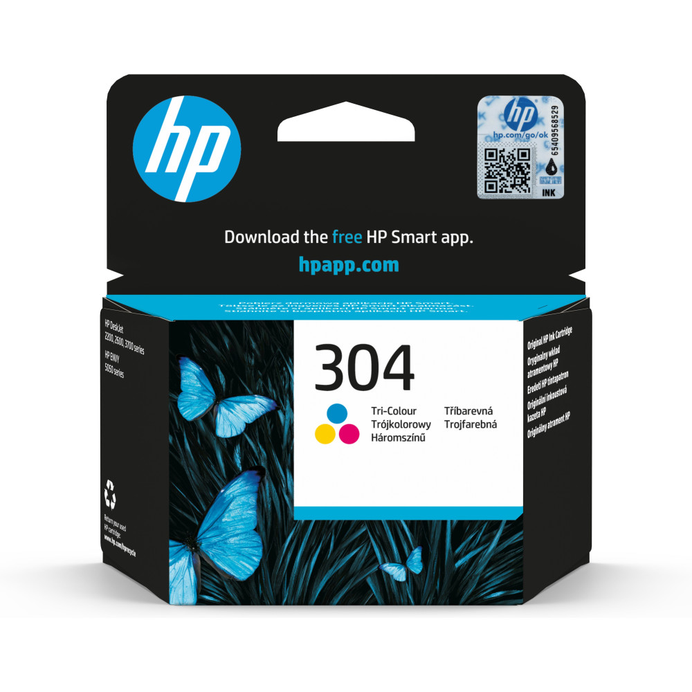 HP Cartuccia inchiostro originale tricromia 304 HP Cartuccia inchiostro originale tricromia 304