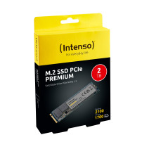 Intenso Premium - SSD - 2 TB - interno - M.2 2280 - PCIe 3.0 x4 (NVMe)