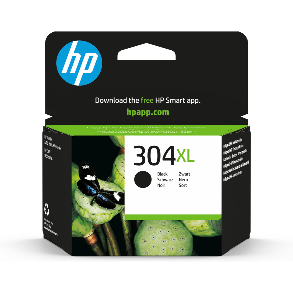 HP Cartuccia inchiostro originale nero 304XL HP Cartuccia inchiostro originale nero 304XL