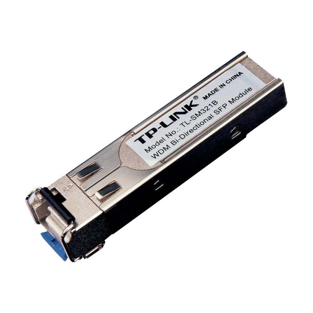 TP-LINK TL-SM321B - modulo trasmettitore SFP (Mini-GBIC) - 1GbE - 1000Base-BX - unimodo LC/UPC - fino a 10 km - 1310 (TX)
