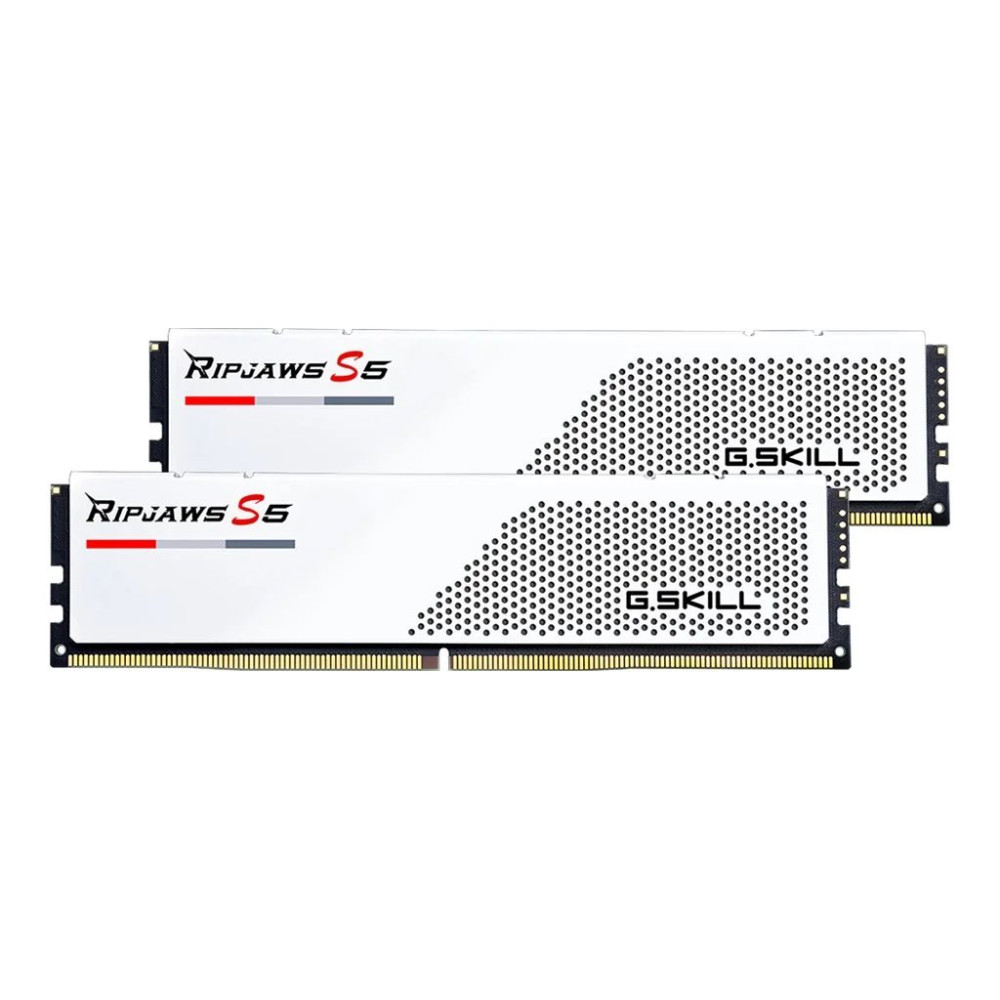 G.Skill Ripjaws F5-6000J3040G32GX2-RS5W, 64 GB, 2 x 32 GB, DDR5, 6000 MHz, 288-pin DIMM