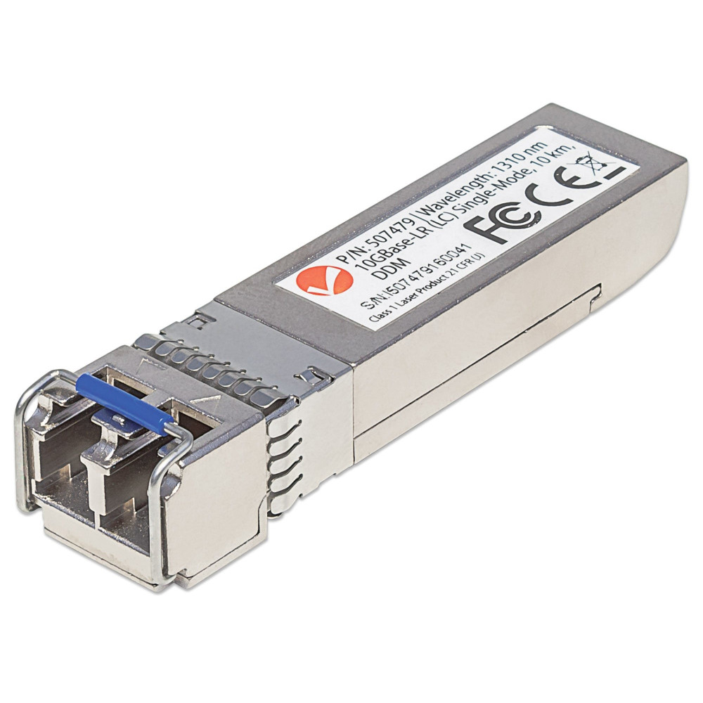 Intellinet Transceiver Module Optical, 10 Gigabit Fiber SFP+, 10GBase-LR (LC)