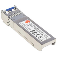 Intellinet Transceiver Module Optical, 10 Gigabit Fiber SFP+, 10GBase-LR (LC)