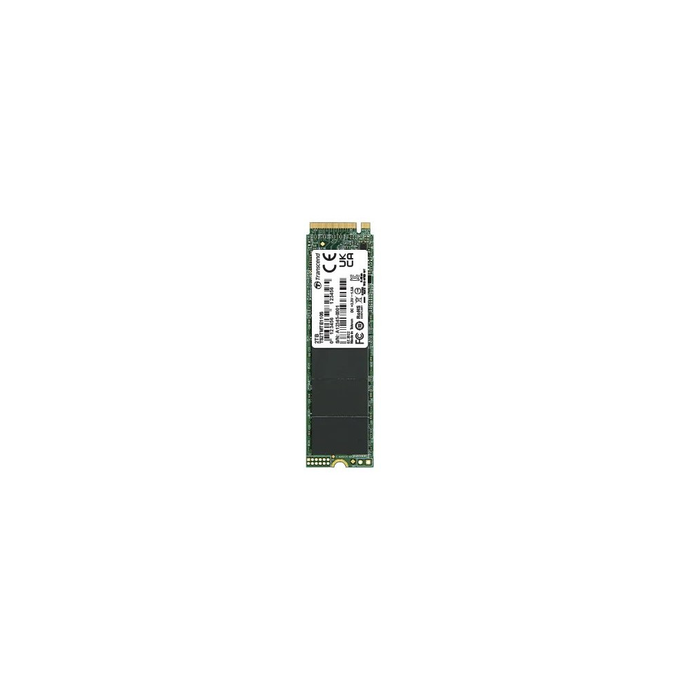 Transcend 110S - SSD - 2 TB - interno - M.2 2280 - PCIe 3.0 x4 (NVMe)