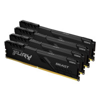 Kingston FURY Beast - DDR4 - kit - 64 GB: 4 x