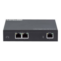 Intellinet 2-Port Gigabit Ultra PoE Extender, Adds up to 100 m (328 ft.)