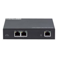 Intellinet 2-Port Gigabit Ultra PoE Extender, Adds up to 100 m (328 ft.)