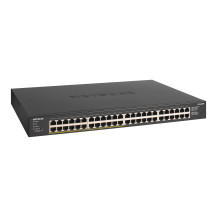 Netgear GS348PP - Switch - senza gestione - 48 x 10/100/1000 (24 PoE+)