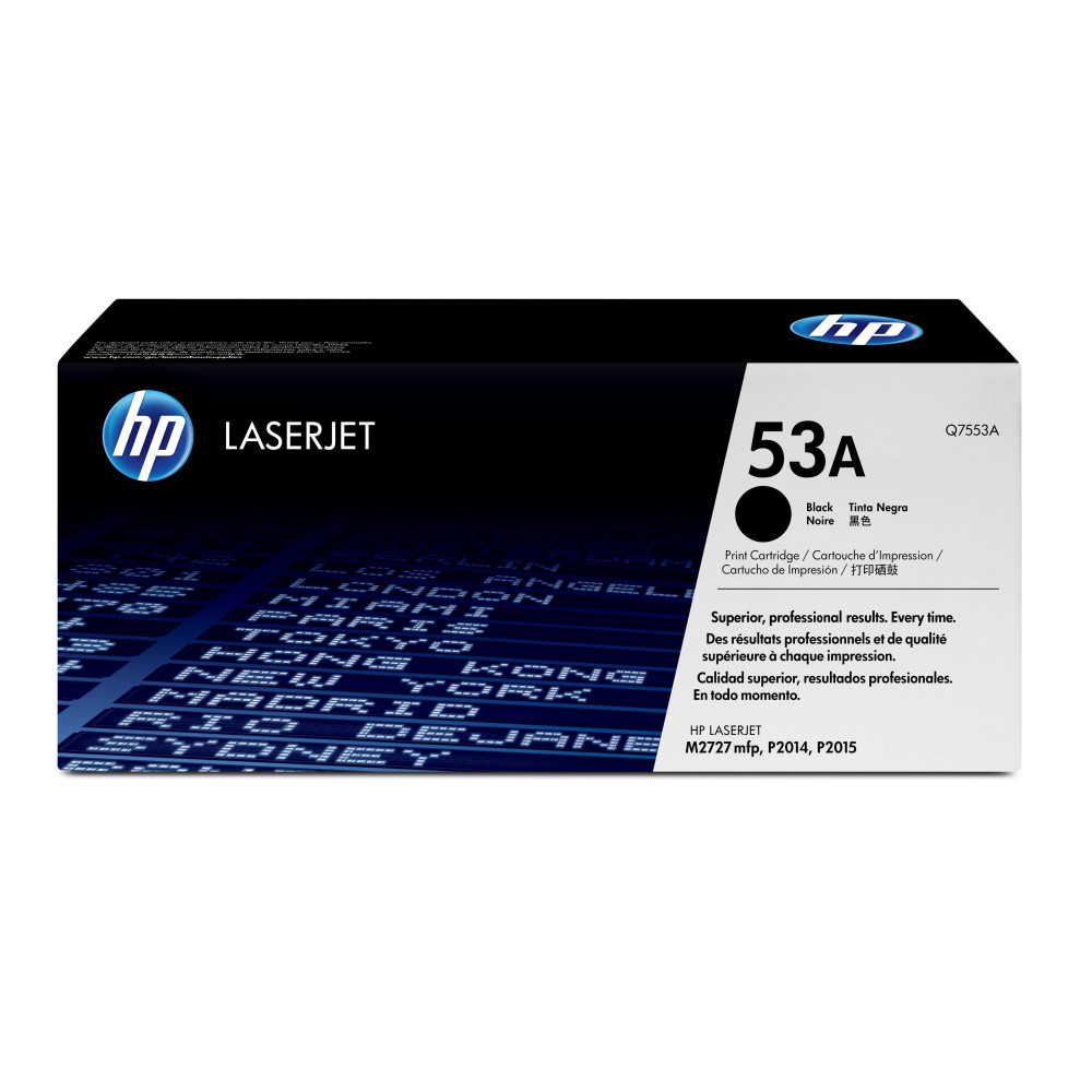 HP Cartuccia Toner originale nero LaserJet 53A HP Cartuccia Toner originale nero LaserJet 53A