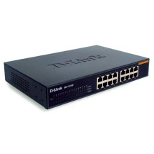 D-Link DES 1016D - Switch - 16 x 10/100 - Desktop