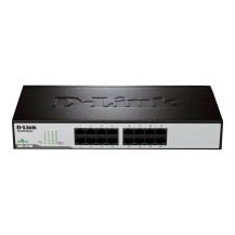 D-Link DES 1016D - Switch - 16 x 10/100 - Desktop