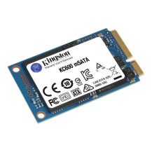 Kingston KC600 - SSD - crittografato - 256 GB - interno - mSATA - SATA 6Gb/s - 256-Bit-AES Aut-Unit├á di memoria crittografata (