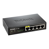 D-Link DES 1005P - Switch - senza gestione - 5 x 10/100