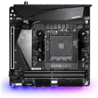 Gigabyte B550I AORUS PRO AX - 1.0 - Scheda madre - Mini-ITX - Socket AM4 - Scheda madre AMD B550 - USB-C Gen2, USB 3.2 Gen 1, US