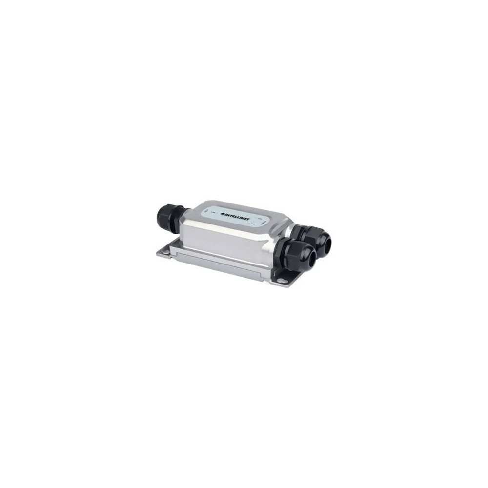 Intellinet 2-Estensore Gigabit PoE++ Outdoor Antivandalismo, Due Porte da 30 W, Estende la PoE fino a 100 m (328 ft.)